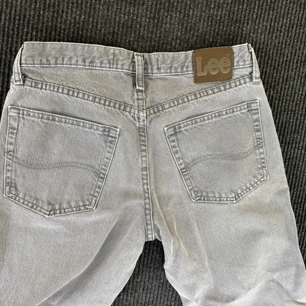 Lee Men's Regular Fit Jeans 32x29 Gray Denim